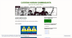 Desktop Screenshot of gammabunta5.wordpress.com