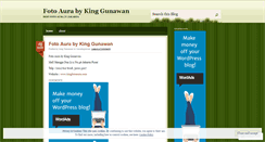 Desktop Screenshot of kinggunawan.wordpress.com