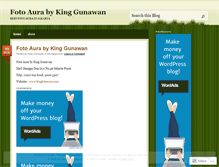 Tablet Screenshot of kinggunawan.wordpress.com