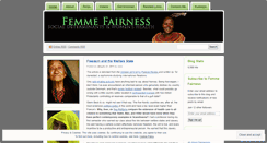 Desktop Screenshot of femmefairness.wordpress.com