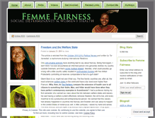 Tablet Screenshot of femmefairness.wordpress.com