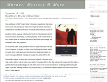 Tablet Screenshot of murdermysterybooks.wordpress.com