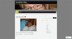 Desktop Screenshot of annajelsa.wordpress.com