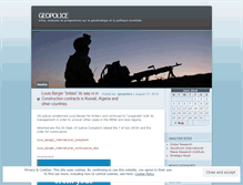 Tablet Screenshot of geopolice.wordpress.com