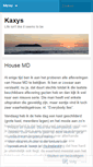 Mobile Screenshot of kaxys.wordpress.com