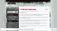 Desktop Screenshot of gate0000.wordpress.com