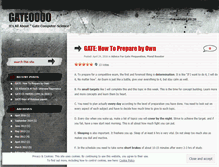 Tablet Screenshot of gate0000.wordpress.com