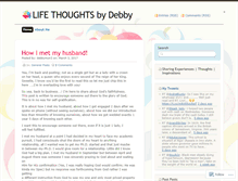 Tablet Screenshot of debbymon.wordpress.com