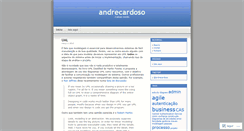 Desktop Screenshot of andrecardoso.wordpress.com