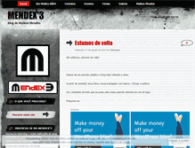 Tablet Screenshot of mendex3.wordpress.com