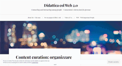 Desktop Screenshot of didatticacolweb2.wordpress.com