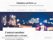 Tablet Screenshot of didatticacolweb2.wordpress.com