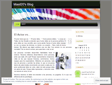 Tablet Screenshot of masil20.wordpress.com