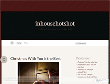 Tablet Screenshot of inhousehotshot.wordpress.com