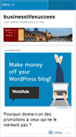 Mobile Screenshot of businesslifesuccess.wordpress.com
