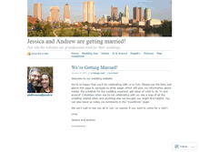Tablet Screenshot of andrewandjessica.wordpress.com
