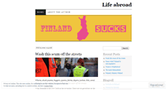 Desktop Screenshot of finlandsucks.wordpress.com