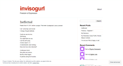 Desktop Screenshot of invisogurl.wordpress.com