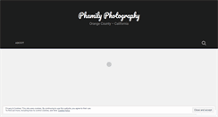 Desktop Screenshot of phamilyphotography.wordpress.com
