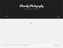Tablet Screenshot of phamilyphotography.wordpress.com