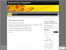Tablet Screenshot of dougchinnery.wordpress.com