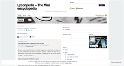 Desktop Screenshot of lyconpedia.wordpress.com