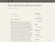 Tablet Screenshot of download-fanatico.bancdebinaryadvisorsreviews.wordpress.com