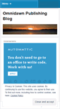 Mobile Screenshot of omnidawn.wordpress.com
