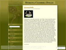 Tablet Screenshot of dreamartdolls.wordpress.com