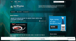 Desktop Screenshot of ianwharton.wordpress.com