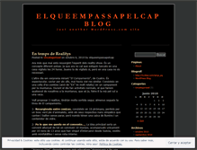 Tablet Screenshot of elqueempassapelcap.wordpress.com