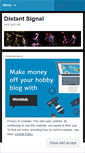 Mobile Screenshot of distantsignal.wordpress.com