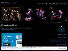 Tablet Screenshot of distantsignal.wordpress.com