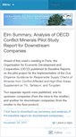 Mobile Screenshot of elmconsultinggroup.wordpress.com