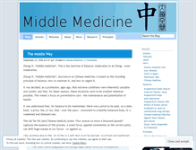 Tablet Screenshot of middlemedicine.wordpress.com