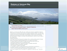 Tablet Screenshot of mexicanoenvancouver.wordpress.com