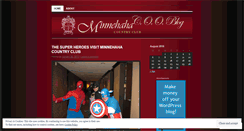 Desktop Screenshot of minnehahacoo.wordpress.com