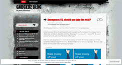 Desktop Screenshot of gadgedz.wordpress.com