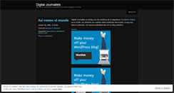 Desktop Screenshot of digitaljournalists.wordpress.com