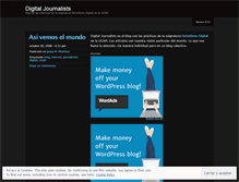 Tablet Screenshot of digitaljournalists.wordpress.com