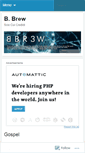 Mobile Screenshot of bbrew.wordpress.com