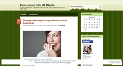 Desktop Screenshot of documentdinda.wordpress.com