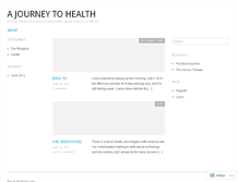 Tablet Screenshot of ahealthywoman.wordpress.com