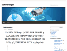 Tablet Screenshot of conmutelgdl.wordpress.com