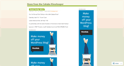 Desktop Screenshot of cahabariverkeeper.wordpress.com