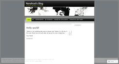Desktop Screenshot of nerafrost.wordpress.com