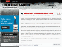 Tablet Screenshot of elfanimusic.wordpress.com