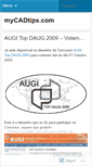 Mobile Screenshot of mycadtips.wordpress.com