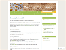 Tablet Screenshot of becomingsack.wordpress.com