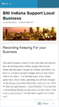 Mobile Screenshot of bniindiana.wordpress.com